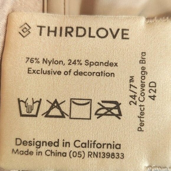 Thirdlove  42D Bra 24/7® Classic Perfect Coverage - Picture 4 of 4